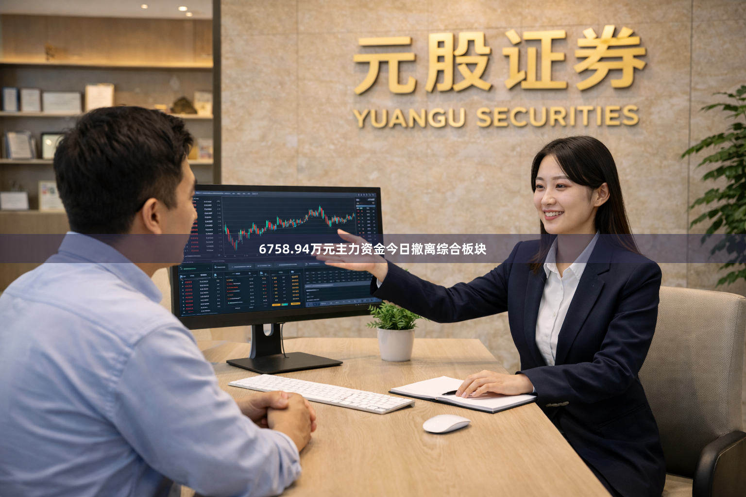 6758.94万元主力资金今日撤离综合板块