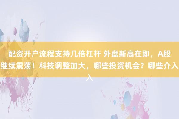 配资开户流程支持几倍杠杆 外盘新高在即，A股继续震荡！科技调整加大，哪些投资机会？哪些介入